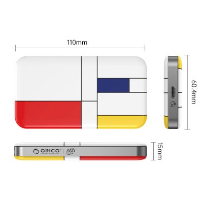 Orico 1Tb ORICO-MTQ-10G-1T-CO-BP