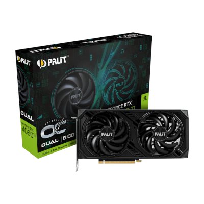 Palit nVidia GeForce RTX 4060 Ti Dual OC 8Gb NE6406TT19P1-1060D