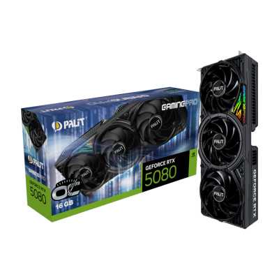 Palit nVidia GeForce RTX 5080 GamingPro OC 16Gb NE75080S19T2-GB2031A