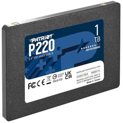 SSD диск Patriot P220 1Tb P220S1TB25