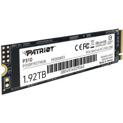 SSD диск Patriot P310 1.92Tb P310P192TM28