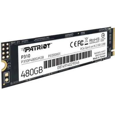 SSD диск Patriot P310 480Gb P310P480GM28