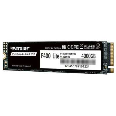 SSD диск Patriot P400 Lite 4Tb P400LP4KGM28H
