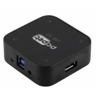 разветвитель USB PC PET BW-C3012A Aluminium black
