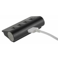 разветвитель USB PC PET BW-U3058A Aluminium black