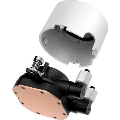 PCcooler DA360 ARGB White