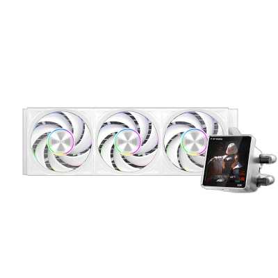 кулер PCcooler DT360 ARGB Display White
