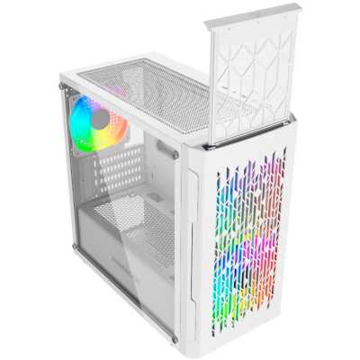 PowerCase Mistral Micro D3W ARGB White