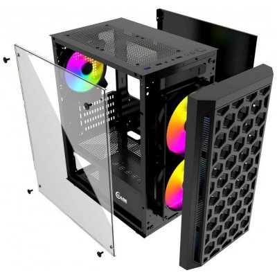 PowerCase Mistral Micro T3B Black