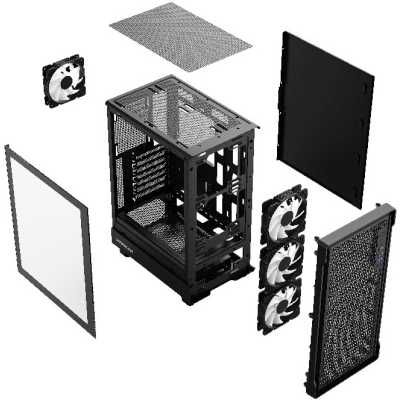 PowerCase Mistral PA5B Black