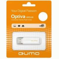 флешка Qumo 16GB QM16GUD-OP1-white