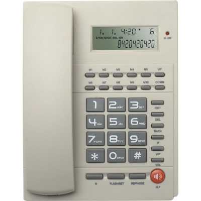 телефон Ritmix RT-420 White-Grey