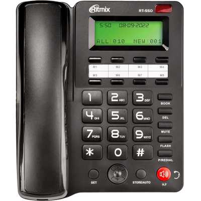 телефон Ritmix RT-550 Black