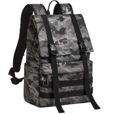 рюкзак RivaCase 7621 Grey Camo