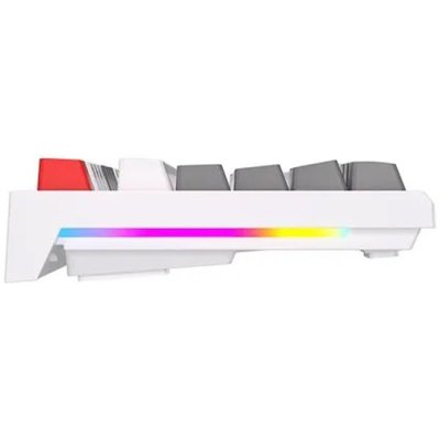 клавиатура Royal Kludge RK-R87 White/Gray/Red 6935280824142