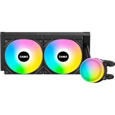 система водяного охлаждения SAMA L40 Black L40-BKWAYXO2-G