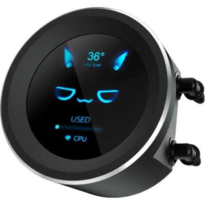 система водяного охлаждения SAMA Q60 Black Q60-BKWANNO3-G