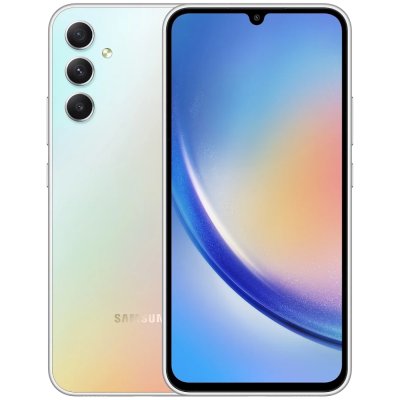 смартфон Samsung Galaxy A34 5G 6/128GB Silver SM-A346EZSAMEA