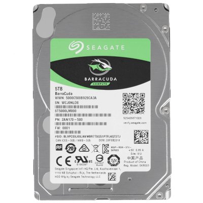 Seagate BarraCuda 5Tb ST5000LM000