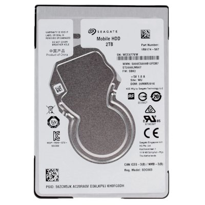 жесткий диск Seagate Mobile 2Tb ST2000LM007
