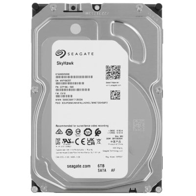 жесткий диск Seagate SkyHawk 6Tb ST6000VX008