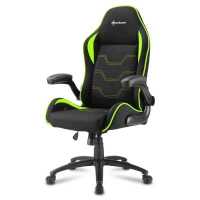 игровое кресло Sharkoon Elbrus 1 Black-Green