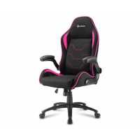 игровое кресло Sharkoon Elbrus 1 Black-Pink
