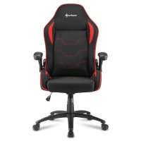 игровое кресло Sharkoon Elbrus 1 Black-Red