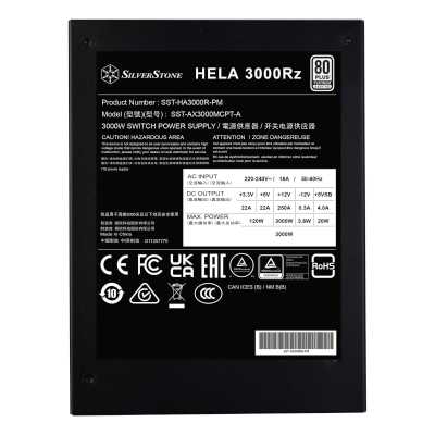 блок питания SilverStone 3000W Hela 3000Rz Platinum SST-HA3000R-PM