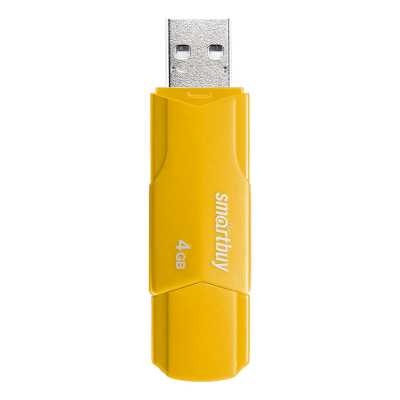 флешка SmartBuy 4GB SB4GBCLU-Y