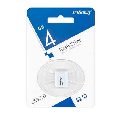флешка SmartBuy 4GB SB4GBLara-W