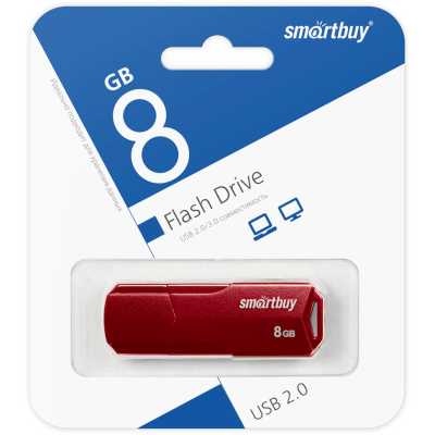 флешка SmartBuy 8GB SB8GBCLU-BG