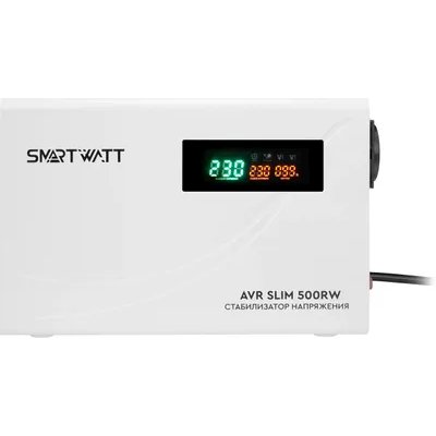 стабилизатор напряжения SMARTWATT AVR Slim 500RW 4512020310002