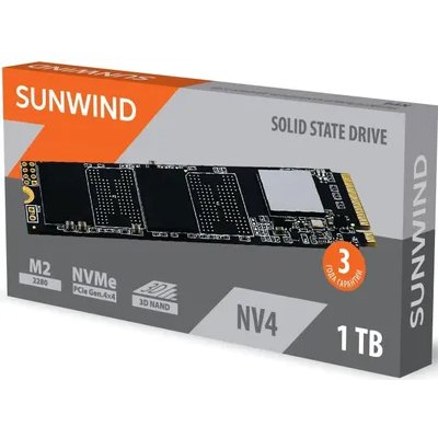 SSD диск SunWind NV4 1Tb SWSSD001TN4