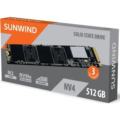SSD диск SunWind NV4 512Gb SWSSD512GN4