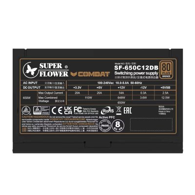 Super Flower Combat DB 650W SF-650C12DB
