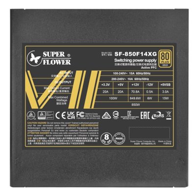 блок питания Super Flower Leadex VII Gold 850W SF-850F14XG