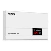 стабилизатор напряжения Sven AVR SLIM-500 LCD