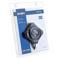 разветвитель USB Sven HB-432 Black
