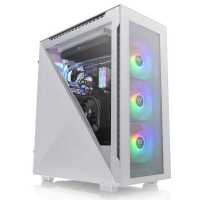 Thermaltake Divider 500 TG Snow ARGB Mid Tower Chassis CA-1T4-00M6WN-01