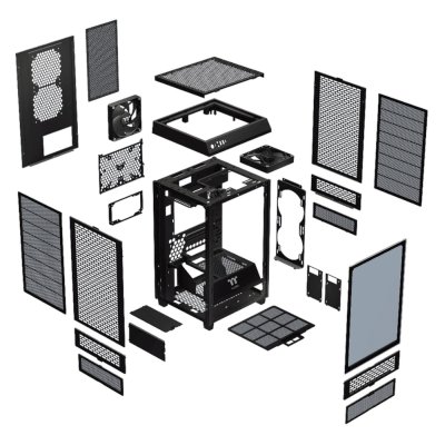 Thermaltake The Tower 200 Black CA-1X9-00S1WN-00