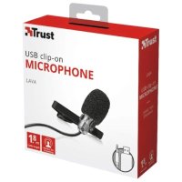 микрофон Trust Lava Clip-on