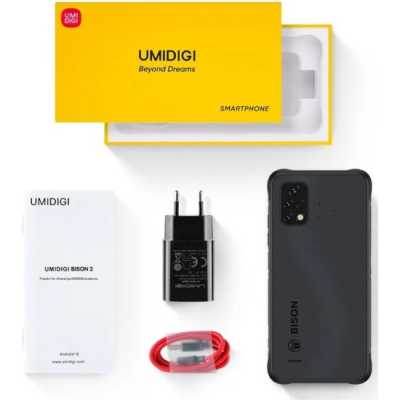 смартфон Umidigi Bison 2 6/128GB Hack Black
