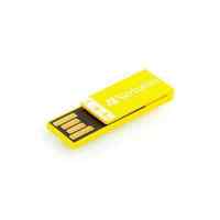 Verbatim 4GB CLIP-IT Yellow