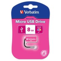 Verbatim 8GB 047424-58 micro drive hot pink