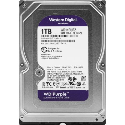 жесткий диск WD Purple 1Tb WD11PURZ