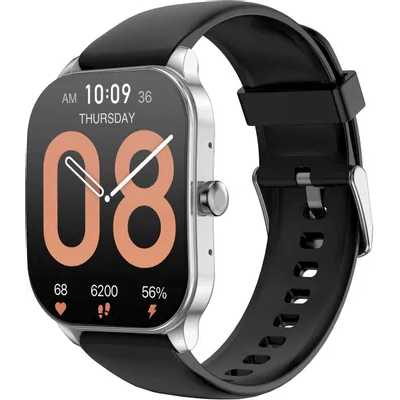 Amazfit Pop 3S Black/Silver 6972596107095