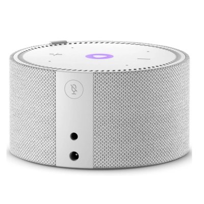 Яндекс Станция Мини серая с часами YNDX-00020G