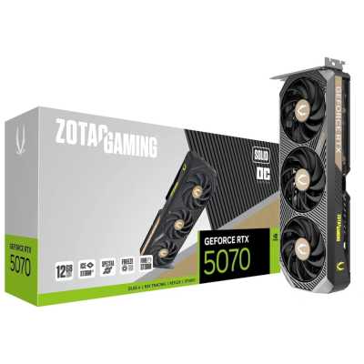 Zotac nVidia GeForce RTX 5070 Solid OC 12Gb ZT-B50700J-10P